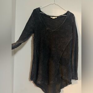 Staring at Stars Urban Outfitters Black Grungy Sweater Tunic (S)